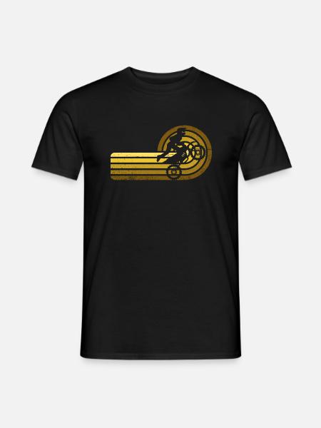 Biker Motorrad - Männer T-Shirt - Schwarz