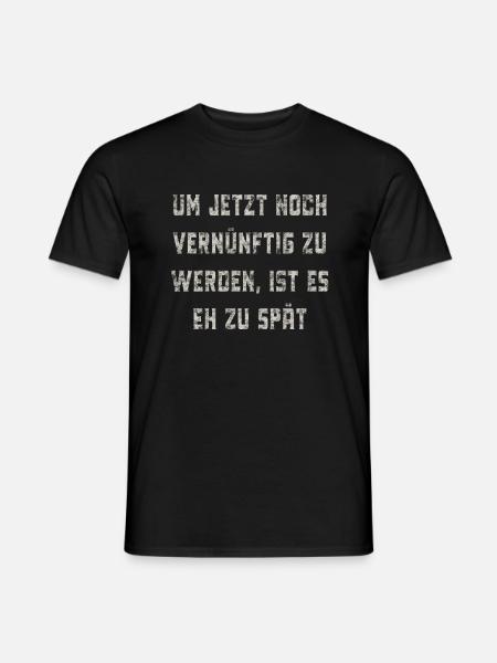 reasonable - Men's T-Shirt - black