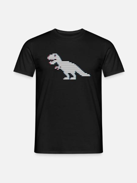 Dinosaurs dinosaurs dinosaurs t-rex - Men's T-Shirt - black