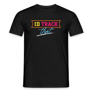 I'd Track That Attendance Clerk - Männer T-Shirt - Schwarz - Vorne - AI Model Male 178 light (178cm)