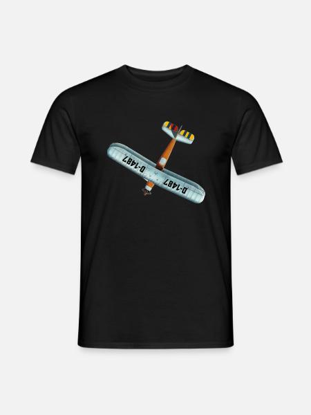 Udet Flieger 02 - Männer T-Shirt - Schwarz
