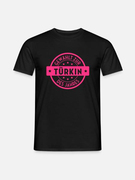 Türke Türkin Türkei Türkisch Turkey Turkish Ankara - Männer T-Shirt - Schwarz
