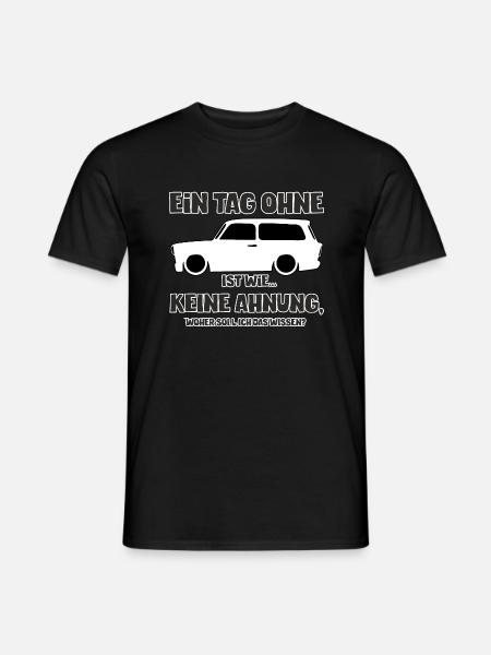  Trabi 601 DDR German Low Kombie - Männer T-Shirt - Schwarz