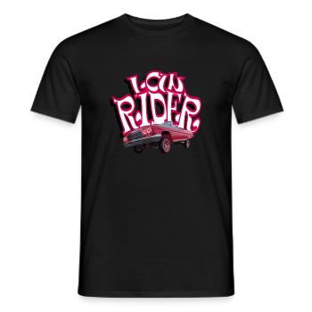 Red Lowrider - Männer T-Shirt - Schwarz - Vorne - AI Model Male 178 light (178cm)