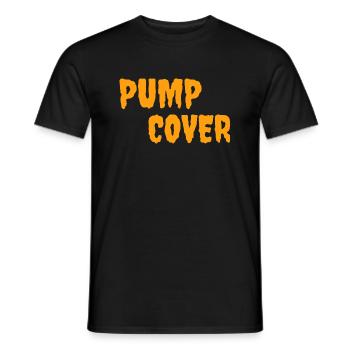 Pump-Cover - gym/workout clothes - Männer T-Shirt - Schwarz - Vorne - AI Model Male 178 light (178cm)