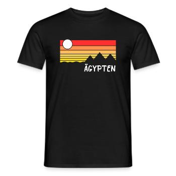 Ägypten Urlaub Reise Egypt - Männer T-Shirt - Schwarz - Vorne - AI Model Male 178 light (178cm)