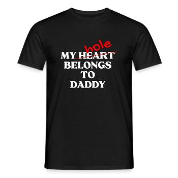 Slogan gay drôle - T-shirt homme - noir - Devant - AI Model Male 178 light (178cm)