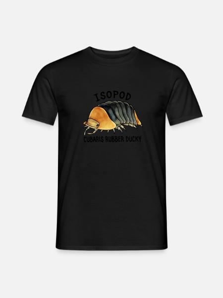 Isopod cubaris sp rubber ducky - Men's T-Shirt - black