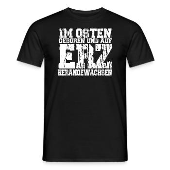 Geboren im Osten in meinem Land - T-shirt homme - noir - Devant - AI Model Male 178 light (178cm)