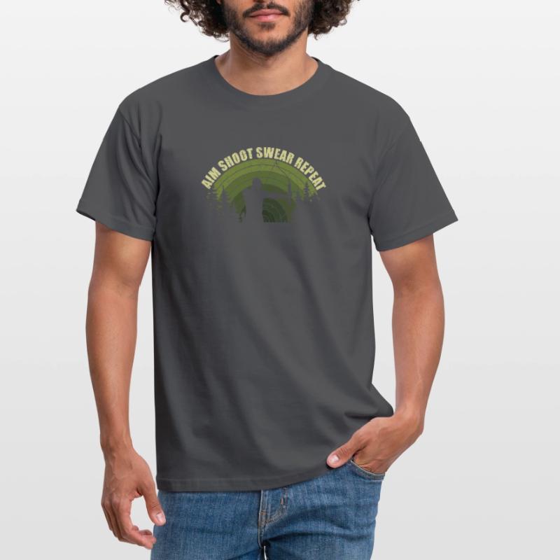 Spaß Bogenschießen Bogenjagd Bogenjäger Bogenjagd Bogenjagd Bogen Männer T-Shirt