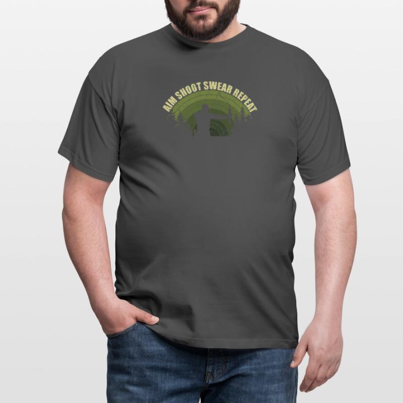 Spaß Bogenschießen Bogenjagd Bogenjäger Bogenjagd Bogenjagd Bogen Männer T-Shirt