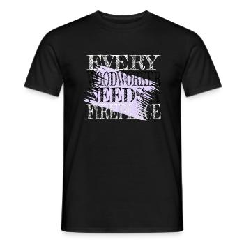 carpenter funny humor carpentry hobbyists - Männer T-Shirt - Schwarz - Vorne - AI Model Male 178 light (178cm)
