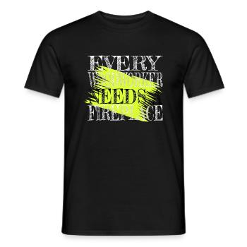 tshirts de charpentier sexy d’anniversaire - T-shirt homme - noir - Devant - AI Model Male 178 light (178cm)