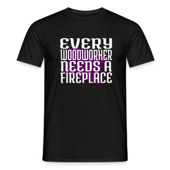 Paroles drôles Déclaration amusante - T-shirt homme - noir - Devant - AI Model Male 178 light (178cm)