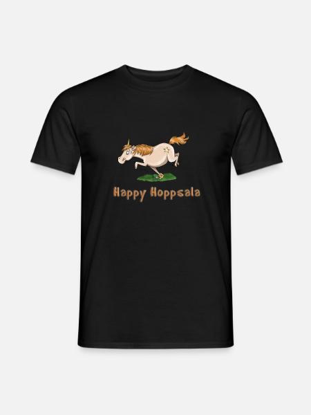 unicorn - Männer T-Shirt - Schwarz