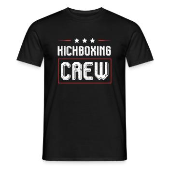 Kickboxing Crew - Men's T-Shirt - black - Front - AI Model Male 178 light (178cm)