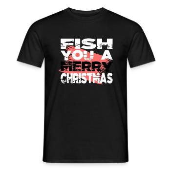 Dinosaurs Birthday Present Idea - Men's T-Shirt - black - Front - AI Model Male 178 light (178cm)