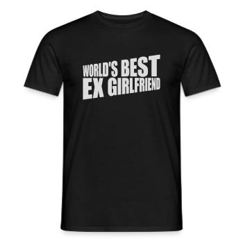 La meilleure ex petite amie du monde - T-shirt homme - noir - Devant - AI Model Male 178 light (178cm)