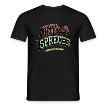 zitat tier spaß hundeliebhaber boxer statement - Männer T-Shirt - Schwarz - Vorne - AI Model Male 178 light (178cm)