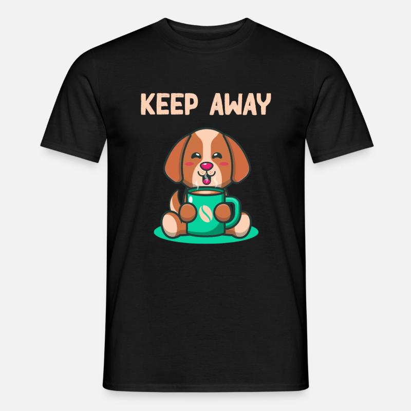 Keep introverted rules away - Men’s T-shirt - black