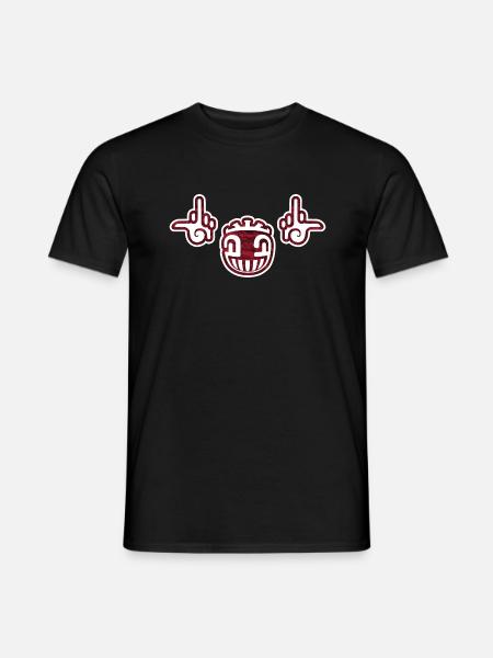 SPIRAL TRIBE FCKR - Männer T-Shirt - Schwarz