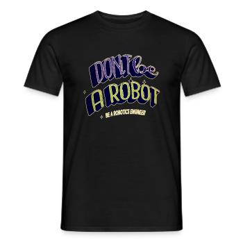 joke present idea bday happy christmas vacation - Men's T-Shirt - black - Front - AI Model Male 178 light (178cm)