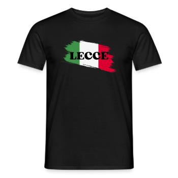 Lecce, Italy, Puglia - Men's T-Shirt - black - Front - AI Model Male 178 light (178cm)