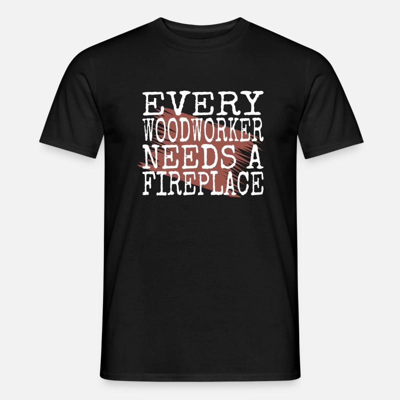 Cabinetmaker John Carpenter Tshirts - Men's T-shirt - black