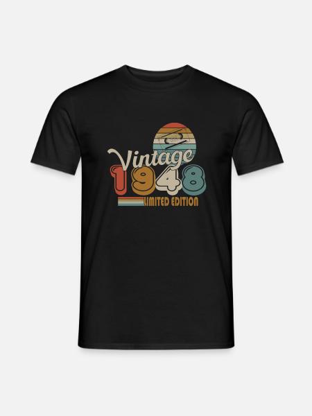1948 - Men's T-Shirt - black