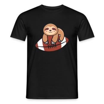 Lazy - Men's T-Shirt - black - Front - AI Model Male 178 light (178cm)