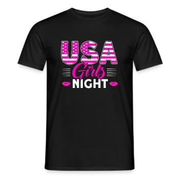 Maid of Honor Girls Evening Party Ladies Gift - Men's T-Shirt - black - Front - AI Model Male 178 light (178cm)