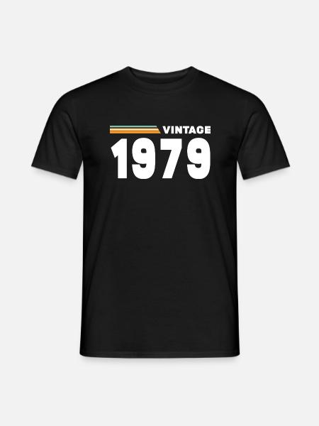 Millésime 1979 - T-shirt homme - noir