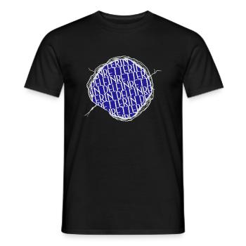 spaß meeressäuger veganerin tierrecht - Männer T-Shirt - Schwarz - Vorne - AI Model Male 178 light (178cm)