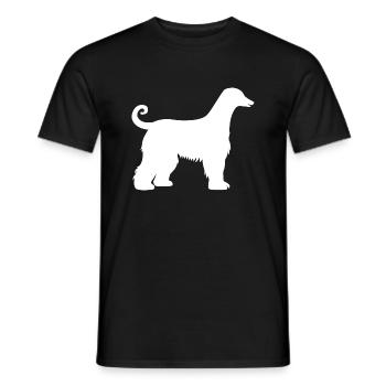 Hund Chien - T-shirt homme - noir - Devant - AI Model Male 178 light (178cm)