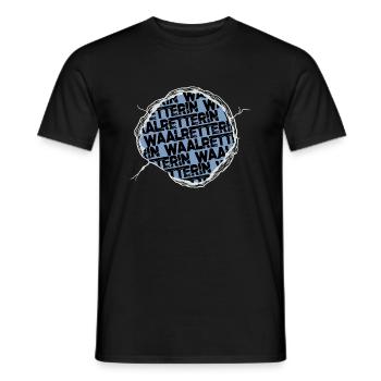 meeresbewohner lustig spaß humor bday grausamkeit - Männer T-Shirt - Schwarz - Vorne - AI Model Male 178 light (178cm)