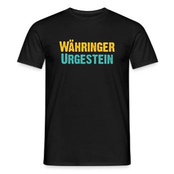 Währinger Urgestein - Wiener Bezirks, Ureinwohner - Männer T-Shirt - Schwarz - Vorne - AI Model Male 178 light (178cm)