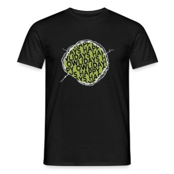 musculation chambre barbe bande fée queue bday - T-shirt homme - noir - Devant - AI Model Male 178 light (178cm)
