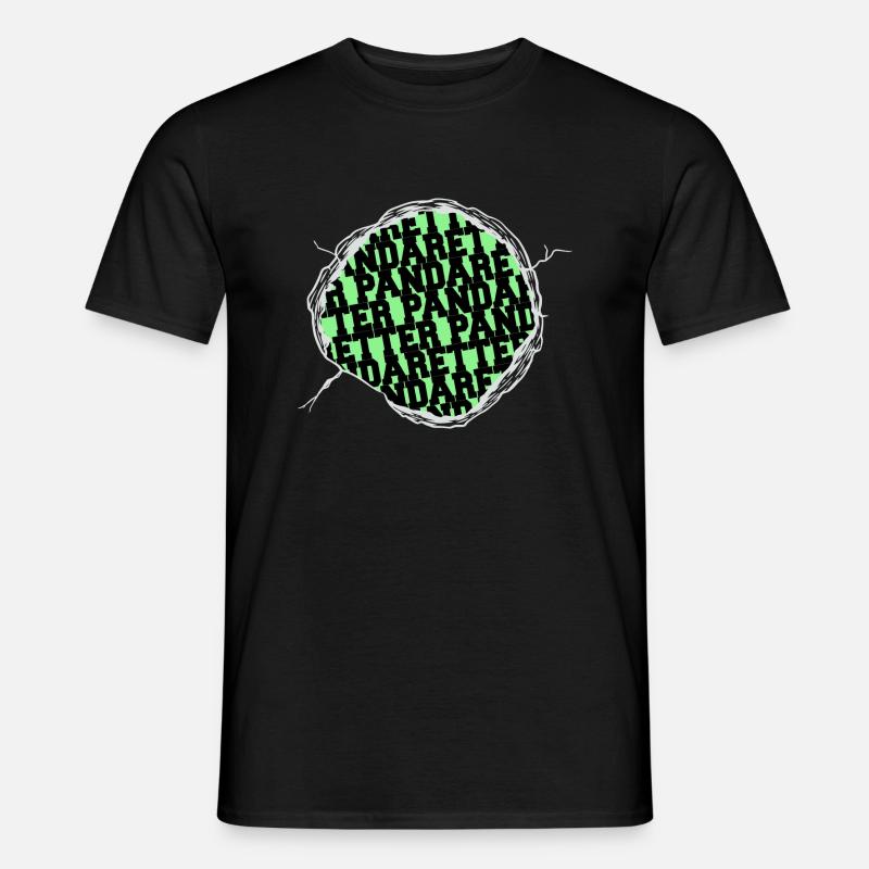 tierschützer spaß animalliberationfront zitat - Männer T-Shirt - Schwarz