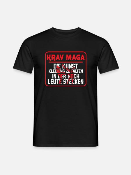 Krav Maga Self-Defense Martial Arts - Men's T-Shirt - black