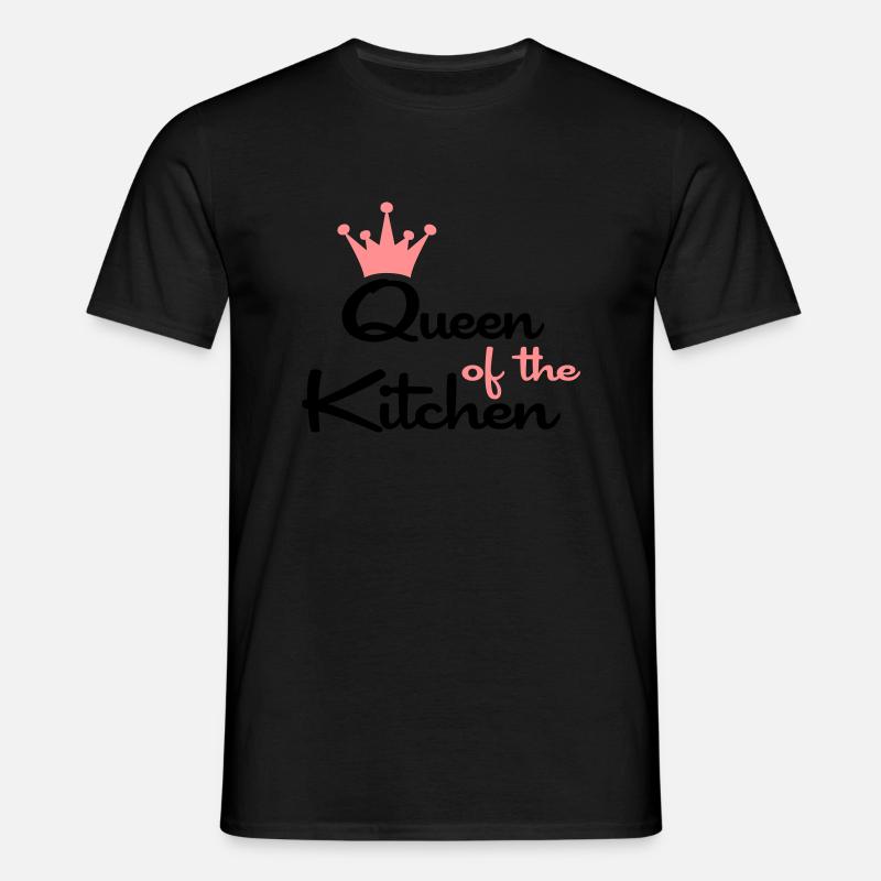 kochen - Männer T-Shirt - Schwarz