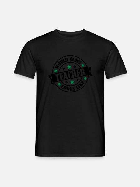 world_class_teacher_2 - T-shirt homme - noir
