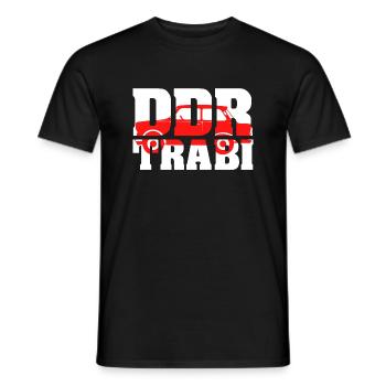 Trabi DDR - Männer T-Shirt - Schwarz - Vorne - AI Model Male 178 light (178cm)