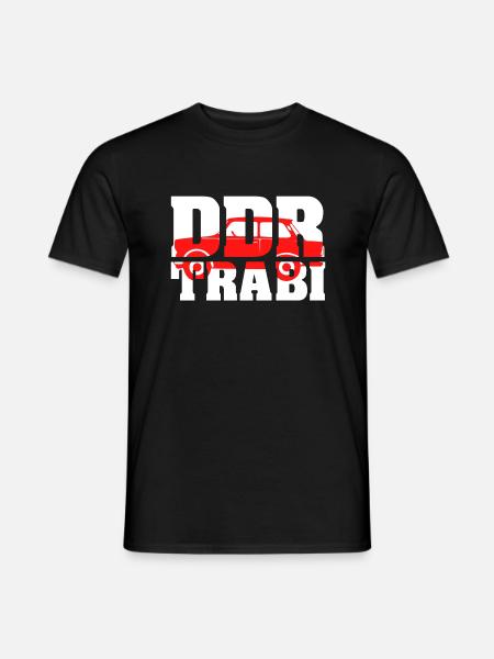 Trabi DDR - Männer T-Shirt - Schwarz