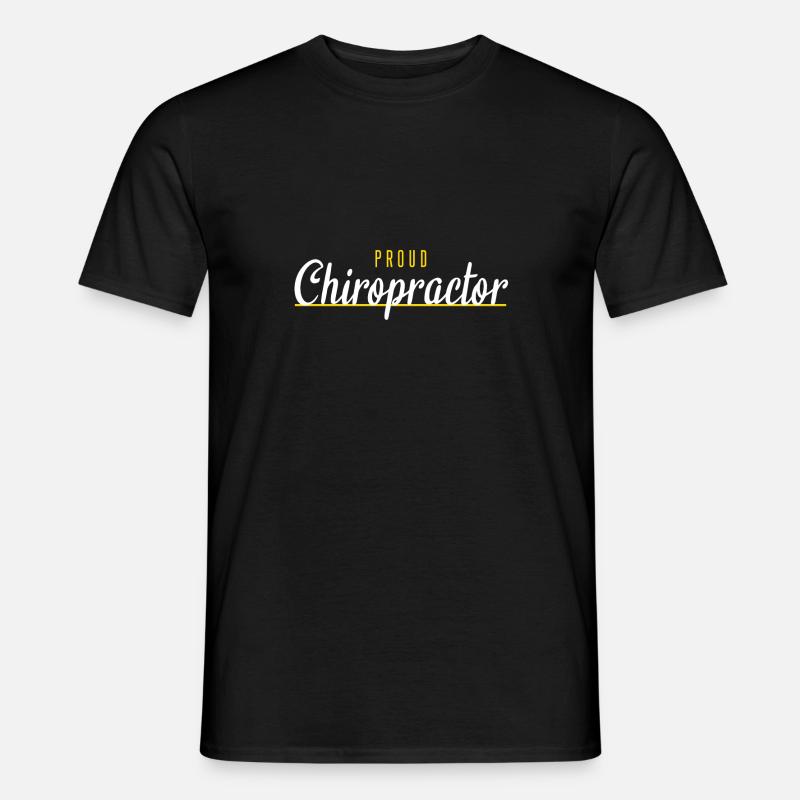 Chiropractor chiropractic - Men’s T-shirt - black