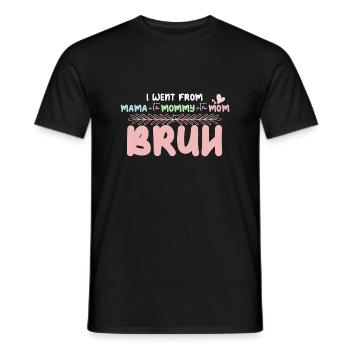 Je suis allé de maman à maman à maman à bruh drôle - T-shirt homme - noir - Devant - AI Model Male 178 light (178cm)