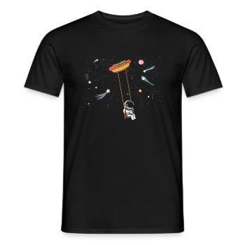 Hot Dog Lover Sausage Fast Food Hot dog food - Men's T-Shirt - black - Front - AI Model Male 178 light (178cm)