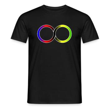 Cyclist Infinite Weltmeister - Männer T-Shirt - Schwarz - Vorne - AI Model Male 178 light (178cm)