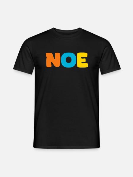 Name - Noe - Men's T-Shirt - black