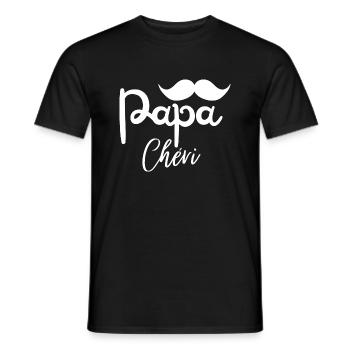 Lieber Papa - Männer T-Shirt - Schwarz - Vorne - AI Model Male 178 light (178cm)