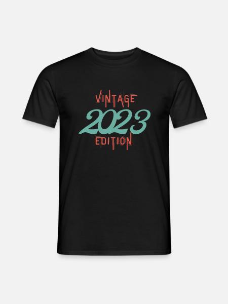 Vintage 2023 edition - T-shirt homme - noir